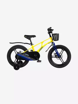 Велосипед Детский Maxiscoo AIR Pro Желтый Матовый (2024) 18", Мультицвет
