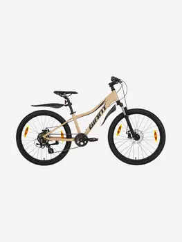 Велосипед для девочек Giant Xtc Disc 24 24", 2022, Бежевый, размер 135-160
