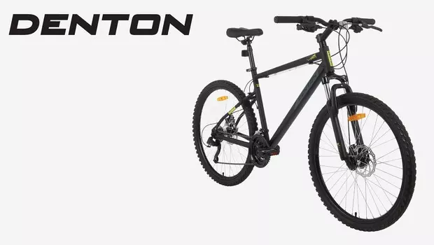 Велосипед горный Denton Storm 3.0 26", Черный