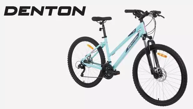 Велосипед горный женский Denton Aura 2.0 26", Голубой