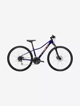 Велосипед городской женский Trek Dual Sport 2 Wsd 700C, 2021, Фиолетовый, размер 155-165