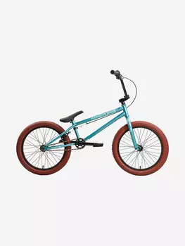 Велосипед подростковый Stark Madness BMX 5 бирюзовый/зеленый/коричневый, Зеленый