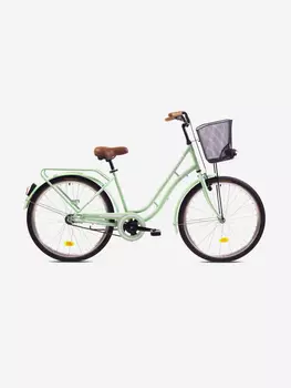 Велосипед CAPRIOLO CITY PICNIC (FIX), рама сталь 17'', колёса 26'' (фисташковый), Зеленый
