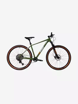 Велосипед CAPRIOLO MTB AL PHA 9.7 (1 X 12), рама алюминий 17'', колёса 29'' (зелёный), Зеленый