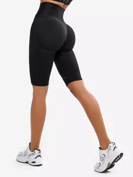 Велосипедки женские Bona Fide Bona Cycling Corsage Extra Sex "Black Skin", Черный
