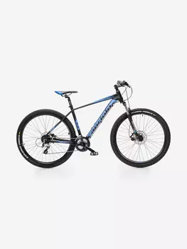 Велосипед CAPRIOLO MTB LEVEL 9.2 (3 X 8), рама алюминий 19'', колёса 29'' (чёрный - синий), Черный