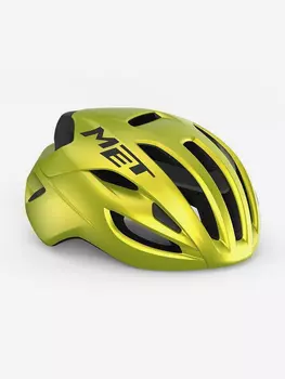 Велошлем Met Rivale MIPS, Metallic Lime Yellow, L, 2024 (3HM132CE00LGI2), Желтый