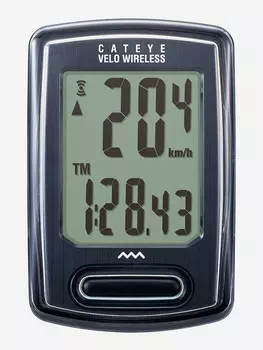 Велосипедный компьютер Cat Eye CC-VT230W, Черный