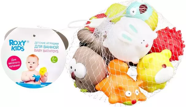 Набор игрушек для ванны Roxy Kids Лесные жители