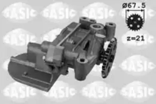 насос масляный!\Citroen AX/BX/C2-C4/Saxo/Berlingo/Peugeot 106/205/206/207/306/307/309 86> 3650006 SASIC