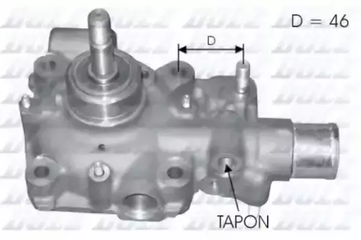 Насос системы охлаждения (помпа) DOLZ B-121