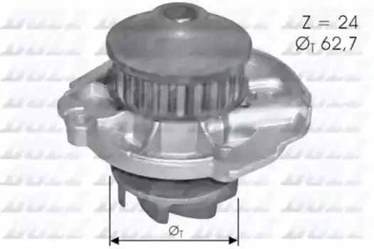 Насос системы охлаждения (помпа) DOLZ S-261