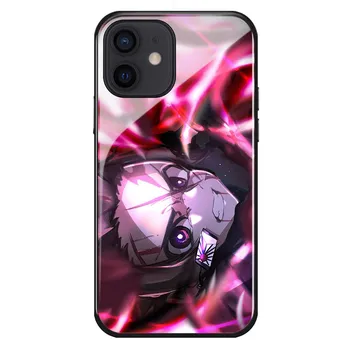 Demon Slayer Kamado Tanjirou Phone Case For Iphone 6 7 8 14 Plus X Xr Xs Max 11 12 13 14 Pro Max Mini Tempered Glass Shell Cover iPhone 6 6s