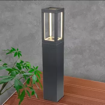 Наземный светильник светодиодный 1529 IP54 Elektrostandard Frame TECHNO LED серый