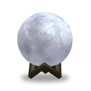Ночник настольный светодиодный 3D Li-ion 450mA белый Gauss NN001