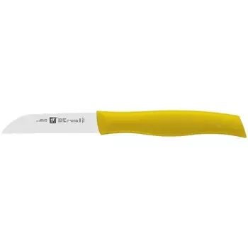 Нож 80 мм, для чистки овощей, желтый, TWIN Grip 38091-081 Zwilling