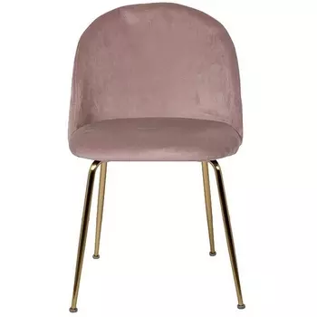 Обеденный стул Garda Decor 30C-301-1G LPI (Золото/Пыльно-розовый)