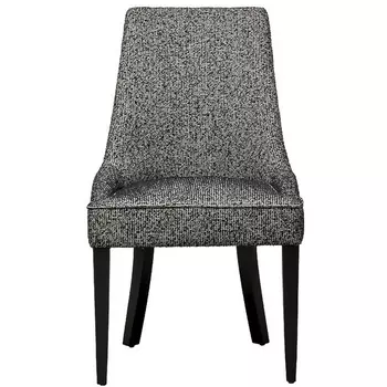 Обеденный стул Garda Decor ELEGANTE-3K-Santo302-CHZOL (Черный/Серый)