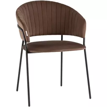 Стул Stool Group Бруно велюр коричневый УТ000037663