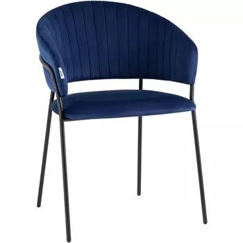 Стул Stool Group Бруно велюр синий УТ000037668