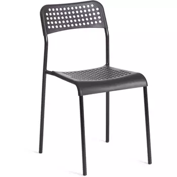 Обеденный стул Tetchair ADDE (Металл,Пластик/Черный)