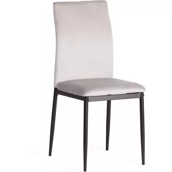 Обеденный стул Tetchair CAPRI (Металл,Вельвет/Серый,Черный) 20552