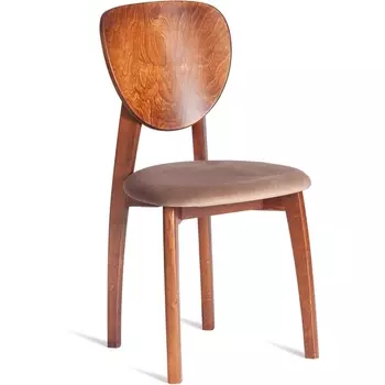 Обеденный стул Tetchair DIAMANTE (Бук/Коричневый)