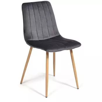 Обеденный стул Tetchair DUBLIN (Металл,Ткань/Серый) 14098