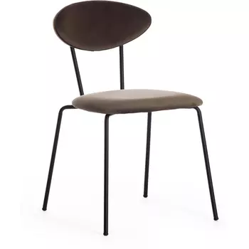 Обеденный стул Tetchair NEO (Металл,Вельвет/Черный)