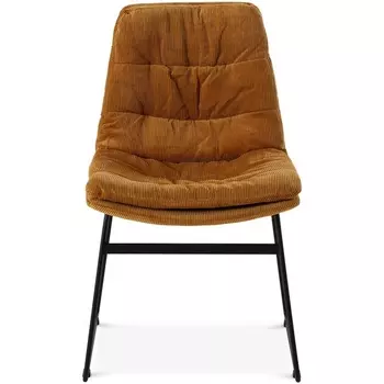 Обеденный стул Vitra ОГОГО Обстановочка! (Вельвет/Бежевый,Черный) арт.930824