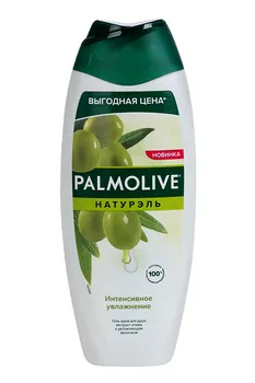 Гель-крем д/душа Palmolive Натурэль Интенсив увлаж Олива и Увлаж молоч, 450 мл
