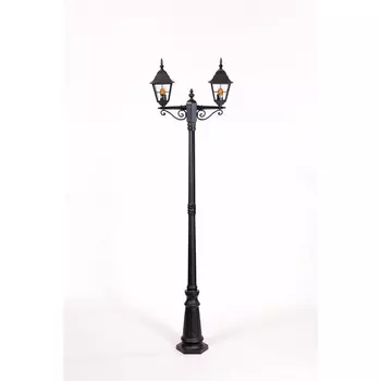 Наземный фонарь IP44 Oasis Light QUADRO M lead GLASS 79909MAlgY Bl