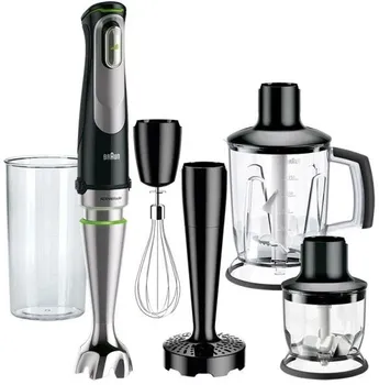 Блендер погружной Braun MultiQuick 9 MQ9147X 1.2 кВт, 1.25 л, черный (0X22111377)