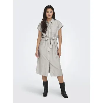 Платье Only Hannover Sarah Short Sleeve Short, бежевый