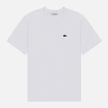 Женская футболка Lacoste Relaxed Fit Lightweight, цвет белый, размер L