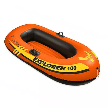 Надувная лодка INTEX 58329 Исследователь 100, размер: 147х84х36см от 6 лет