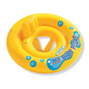 Надувной круг-ходунки со спинкой INTEX 59574 d. 67 см от 1 до 2 лет
