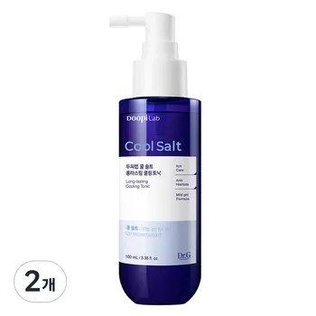Dr.G Scalp Lab Cool Salt Long Lasting Cooling Tonic, 2 packs, 100ml