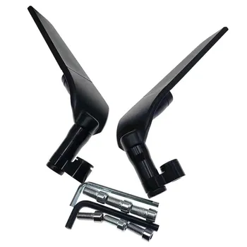 for Honda CRF1000L CRF1100L CRF250L CRF450L CRF Vario 125 Modified motorcycle rearview mirror rotating fixed wind wing reflector A