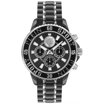 fashion наручные мужские часы Plein Sport PSMEA0524. Коллекция GLAM CHRONO