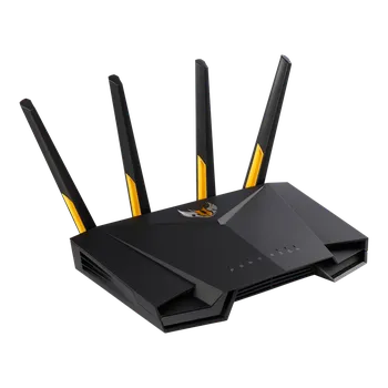 Точка доступа ASUS TUF-AX3000 802.11 a/b/g/n/ac/ax, до 574 + 4804 Mbps, 2,4 + 5 гГц, 6 антенны, USB