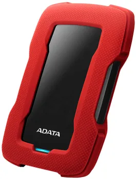 Внешний жесткий диск 2.5'' ADATA AHD330-1TU31-CRD 1TB HD330 USB 3.1 красный
