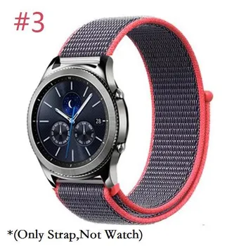 Ремешок для браслета для Samsung Watch 5/Watch 5 Pro/Gear Sport/S2/S3 Watch 3 4 45/41 мм Frontier Classic Galaxy Active/Huami Amazfit Bip Huawei GT 2 22mm белый