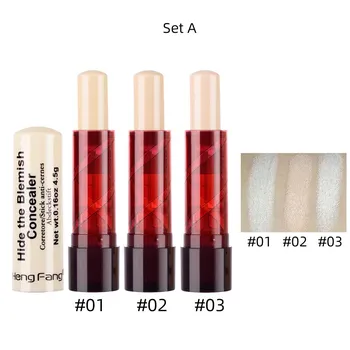 HengFang 8-цветный консилер-карандаш Hide The Blemish Highlight H8457