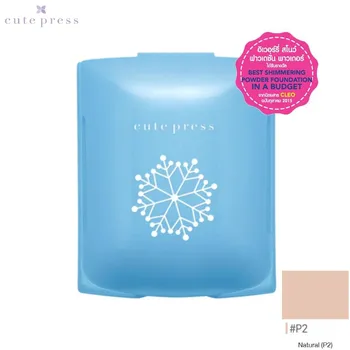 Cute Press Evory Snow Whitening & Oil Control Foundation Powder SPF 30 PA++ Refill 12 г. - Тайский косметический макияж N1 Light Beige