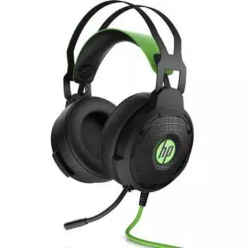 Компьютерная гарнитура HP Pavilion Gaming 600 черный/зеленый