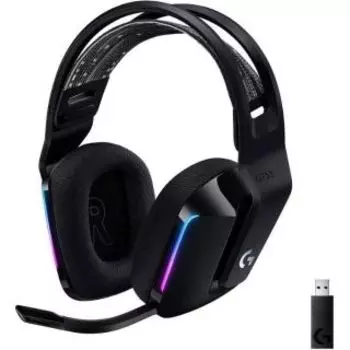 Компьютерная гарнитура Logitech G733 Lightspeed черный (981-000864)