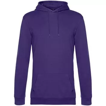 Толстовка с капюшоном унисекс Hoodie, фиолетовая, размер M