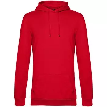Толстовка с капюшоном унисекс Hoodie, красная, размер 3XL