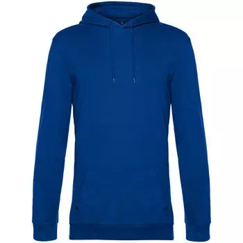 Толстовка с капюшоном унисекс Hoodie, ярко-синяя, размер 5XL